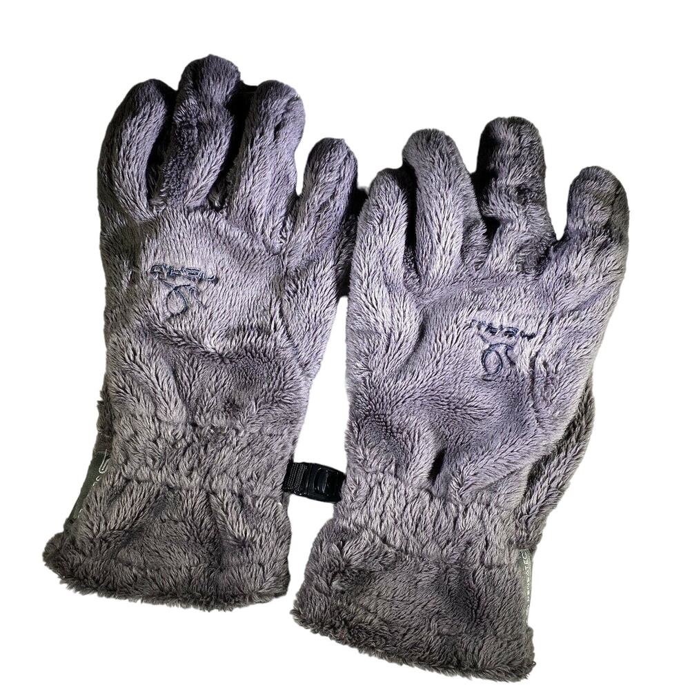 Head Sensatec ThermalFUR Gloves Gray Touchscreen Digits Poly Fabric Size Small